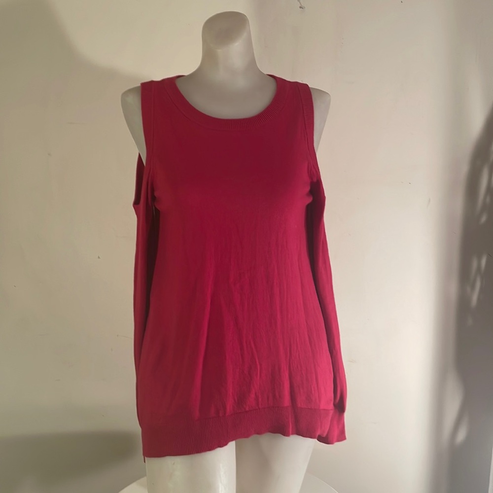 Michael Kors sweater, open shoulders